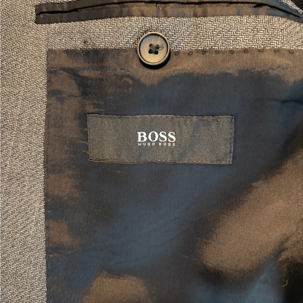 Hugo Boss Dark Gray Men's Slim Fit Suit - Picture 8 of 8